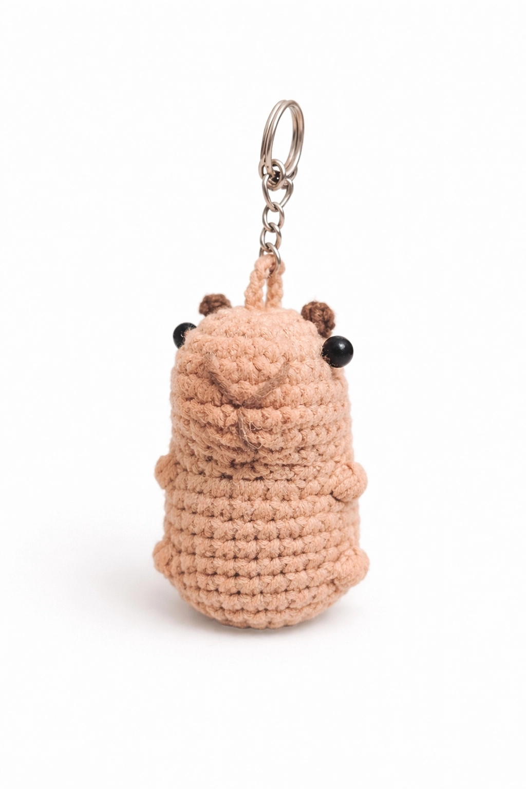 El Yapımı Amigurumi Kapibara Anahtarlık