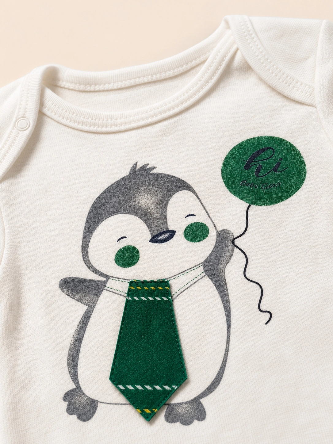 Minizeyn Penguen Desenli 5’li Hastane Çıkış Seti