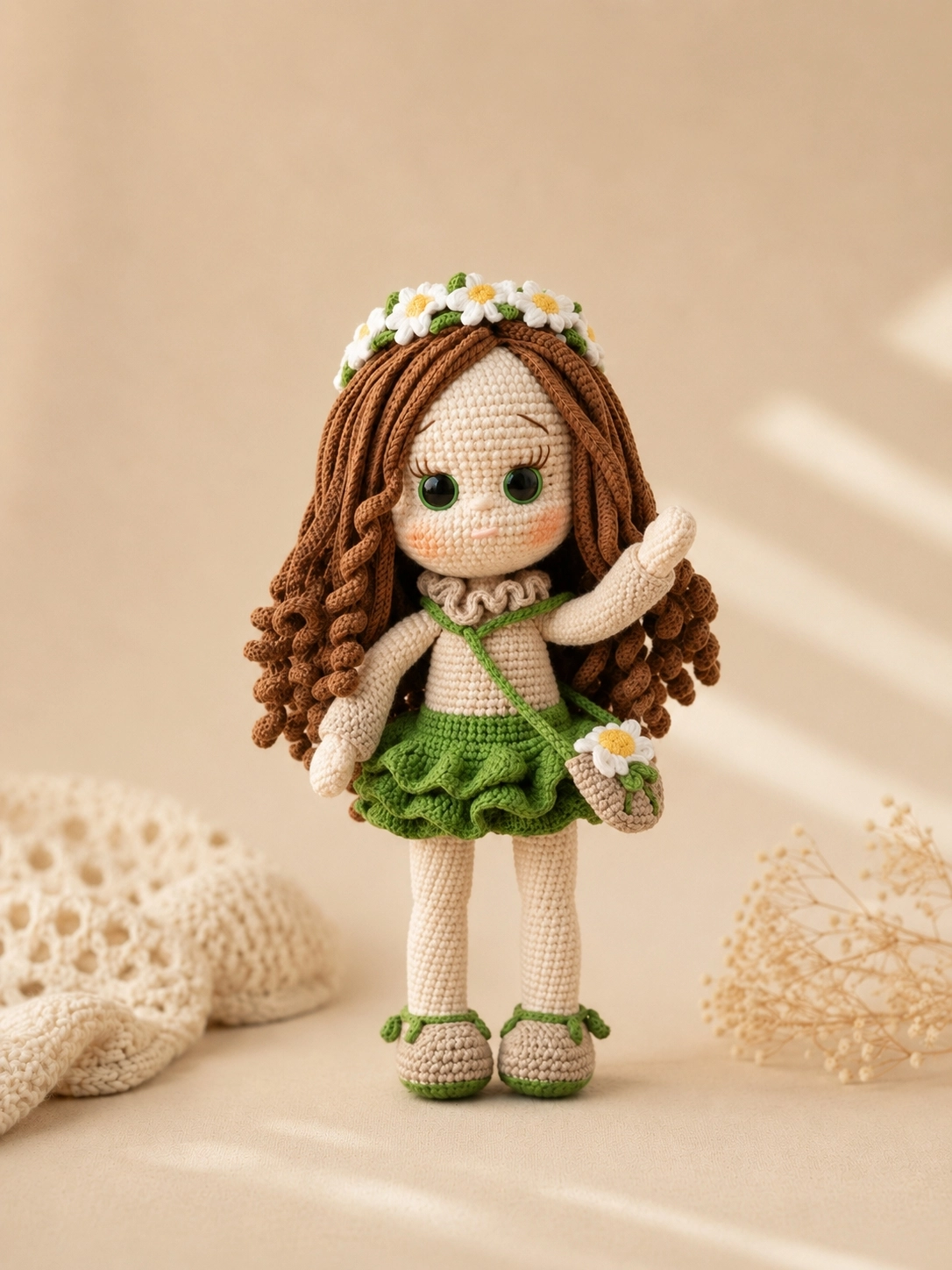 Papatya Amigurumi Bebek