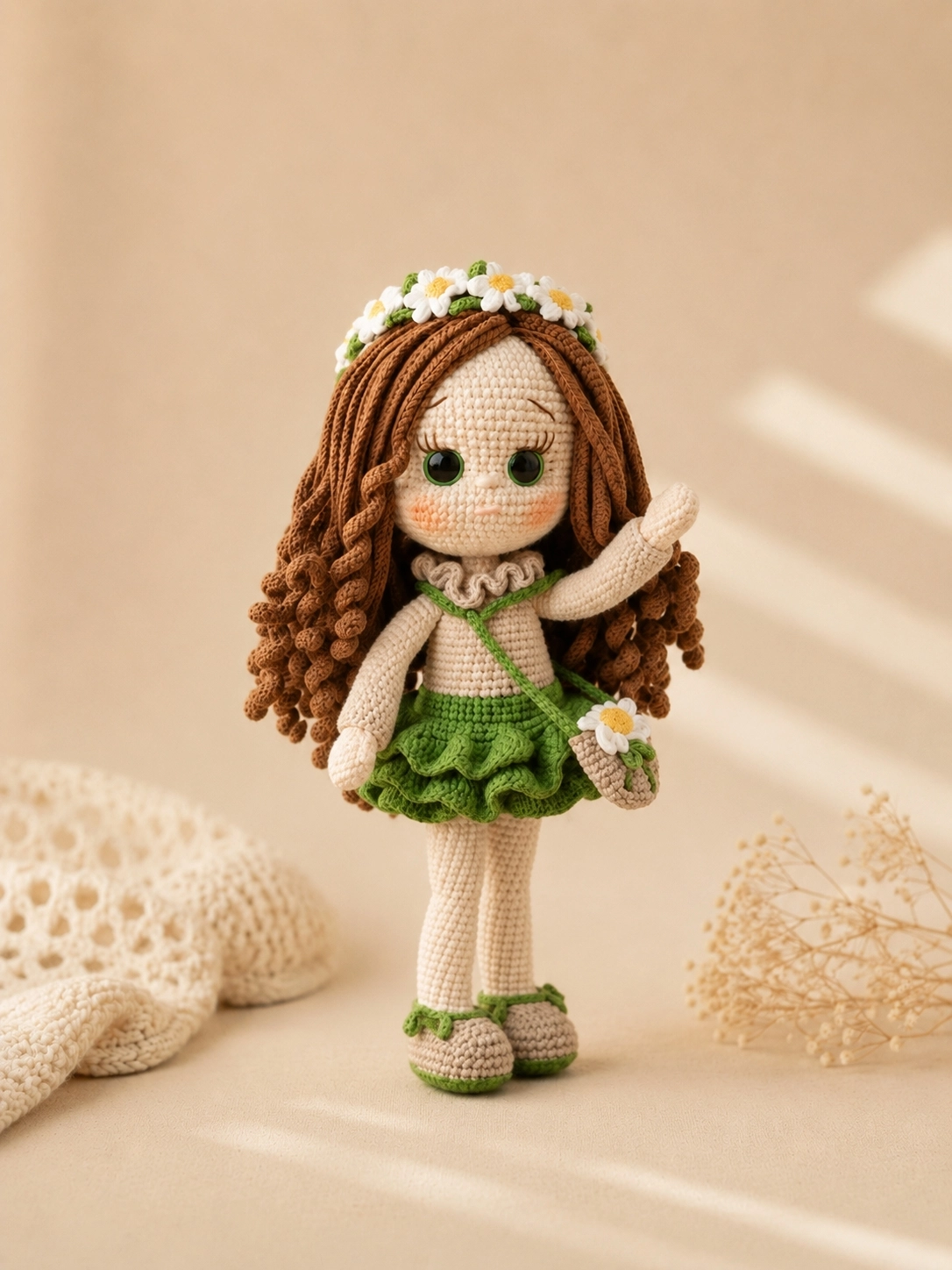 Papatya Amigurumi Bebek