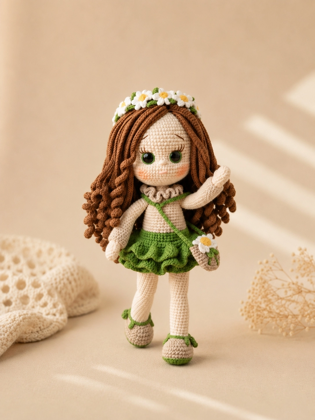 Papatya Amigurumi Bebek