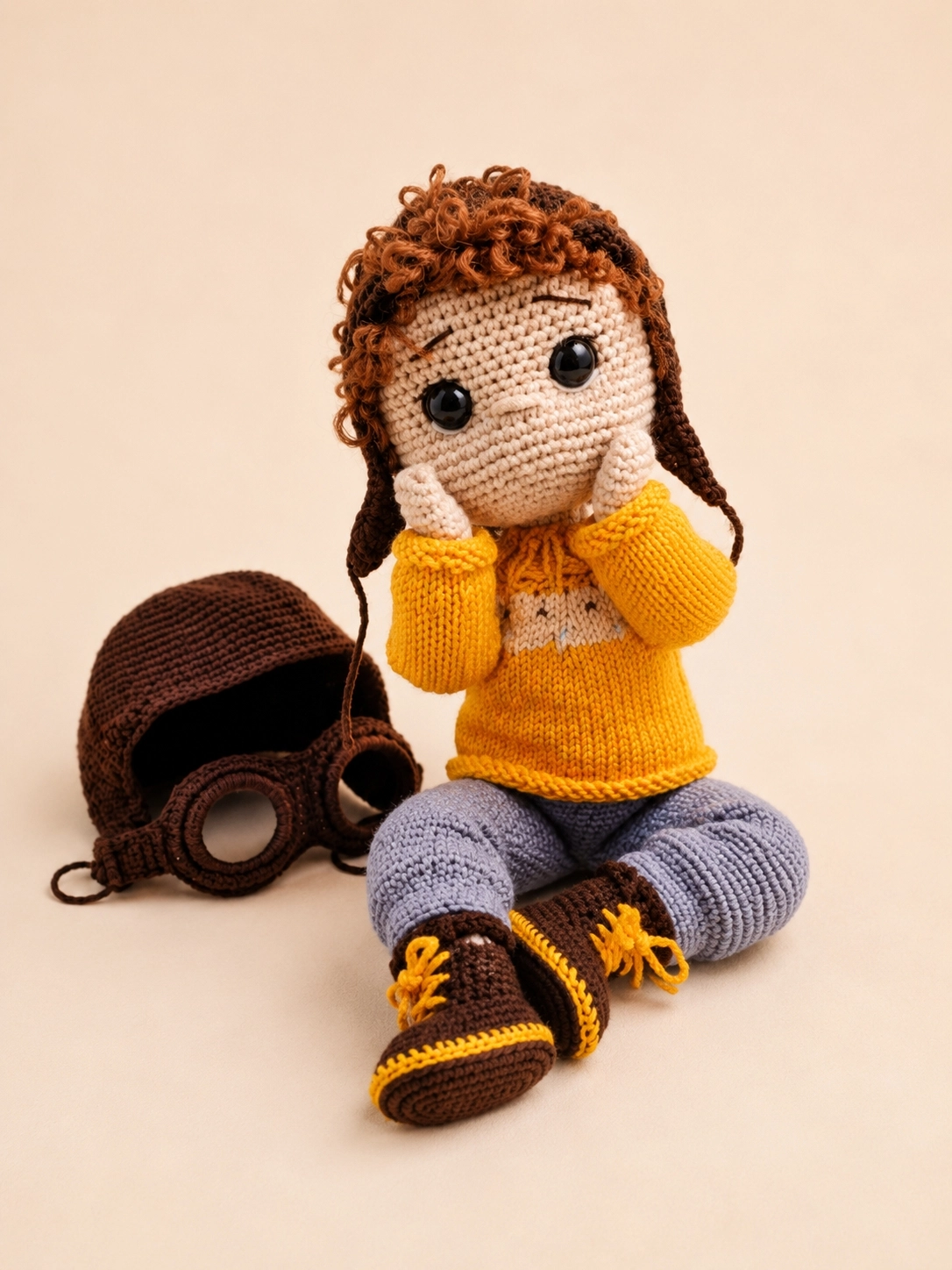 Atlas – Maceracı Amigurumi Bebek