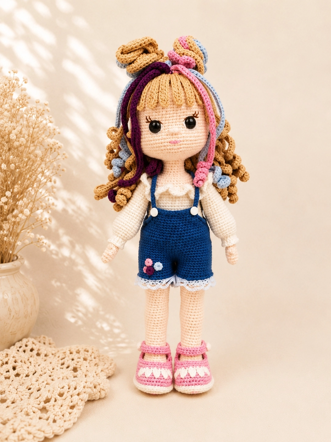 Hubush Liva – El Yapımı Amigurumi Örgü Bebek