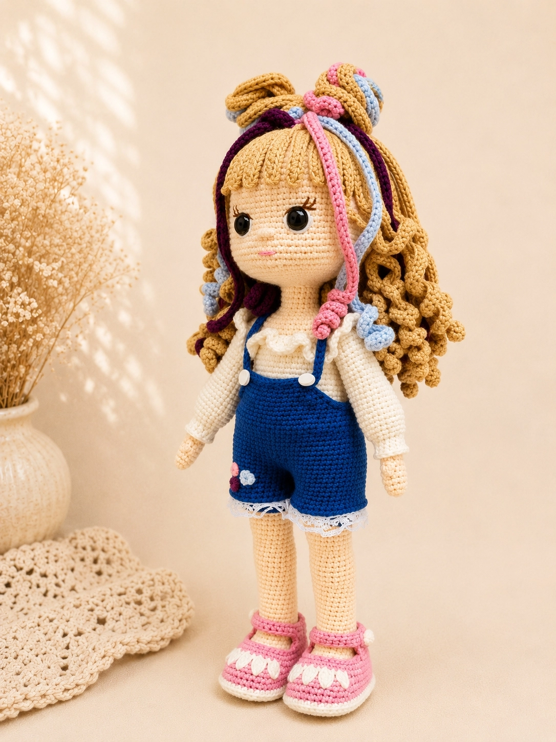 Hubush Liva – El Yapımı Amigurumi Örgü Bebek