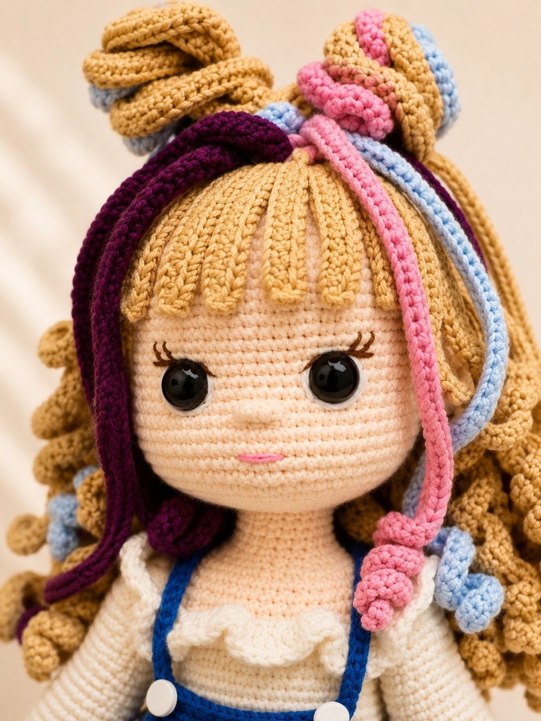 Hubush Liva – El Yapımı Amigurumi Örgü Bebek