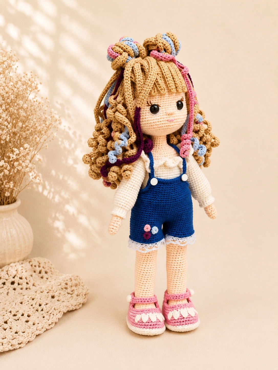 Hubush Liva – El Yapımı Amigurumi Örgü Bebek