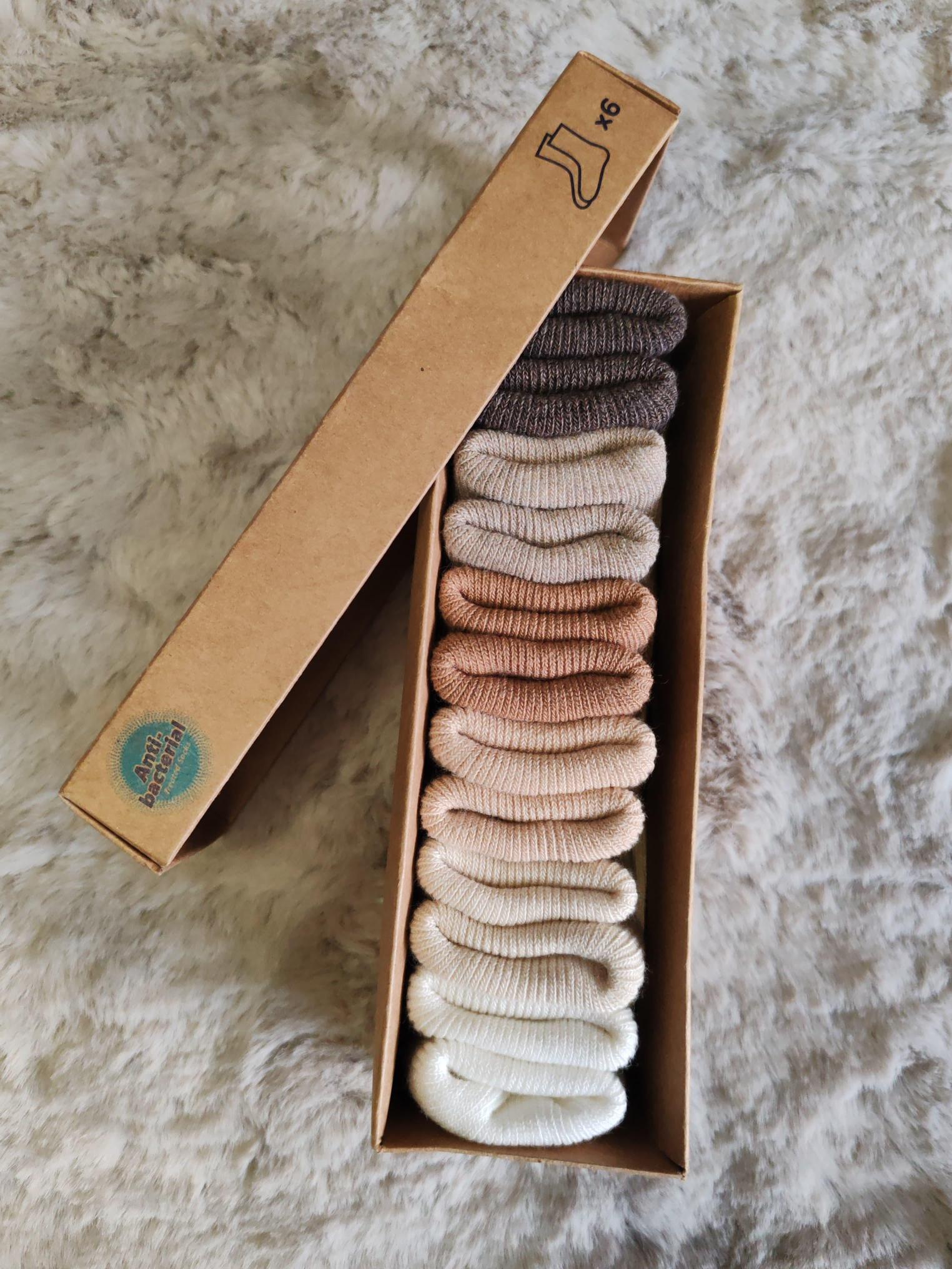 Defne%20Newborn%20Antibacterial%206’lı%20Çorap%20Set