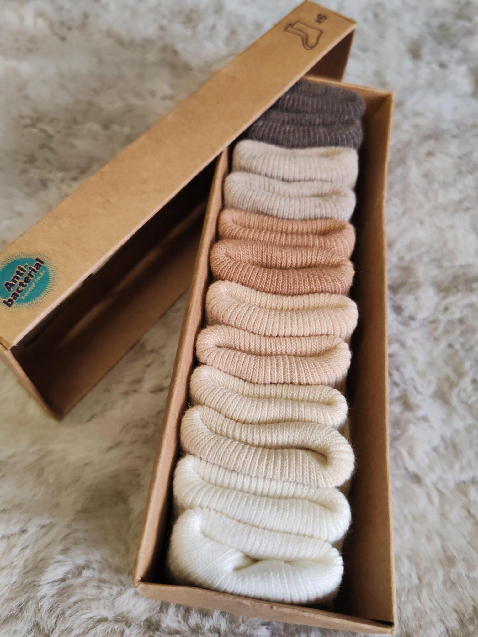 Defne%20Newborn%20Antibacterial%206’lı%20Çorap%20Set
