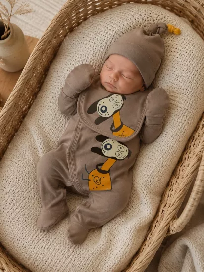 Beyaz Bebek 5’li Hastane Çıkış Seti | BebeGross