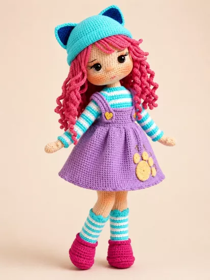 Arya Amigurumi Bebek 40 cm | BebeGross