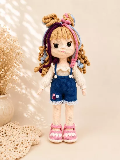 Hubush Liva El Yapımı Amigurumi Bebek